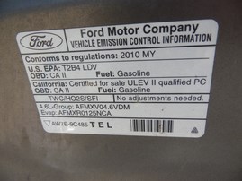 2010 FORD MUSTANG GT GRAY 4.6L AT F17002
